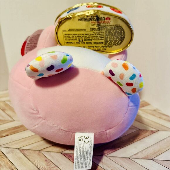 Zuru Snackles Flossie the Pink Bunny & Jelly Belly Plush 8" Series 2 Gold Box - Picture 8 of 10